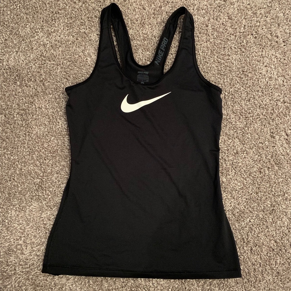 Nike pro racer back tank!Good condition size small
